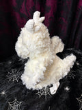 Cuddly Mini Plush Dragon - White