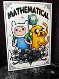 RD Mathematical A4 Print - Art By Rose Demon