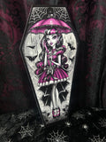 Draculaura - Coffin Cutout - Art By Rose Demon