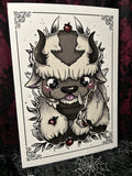 Appa A4 Print - Art By Rose Demon