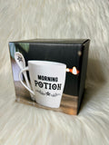 Witch Morning Potion Mug & Spoon Set - White