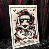 Hello Kitty Vibes A4 Print - Art By Rose Demon