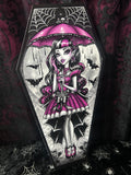 Draculaura - Coffin Cutout - Art By Rose Demon