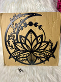 Lotus & Moon Wall Art