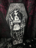 Mad Alice - Coffin Cutout - Art By Rose Demon