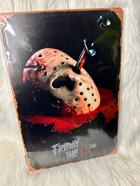 Friday the 13th - Tin Sign