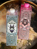Drop Dead Gorgeous - DEATH BEFORE DECAF - Milk Carton Drink Bottle