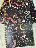 Whimsical Forest - Spiral Notebook - Ruled 50 Pages