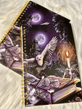 Owl Magic - Spiral Notebook - Ruled 50 Pages