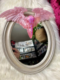 Home Decor - Round Skull Frame / Mirror
