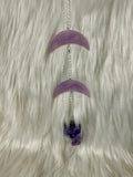 Amethyst Moon Phase Hanger