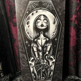 Sally Coffin Scroll - Art By Rose Demon