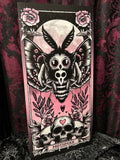 MothMan Mini Scroll - Art By Rose Demon