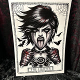 The Fighter A4 Print - Art By Rose Demon