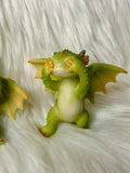 Three Wise Baby Dragons 6.5cm (set of 3)