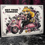 RD Not Your Princess A4 Print - Art By Rose Demon