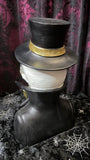 Male Skull Bust with Mask 30cm
