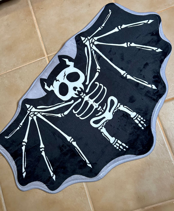 Bathroom Mat - Skelly Bat