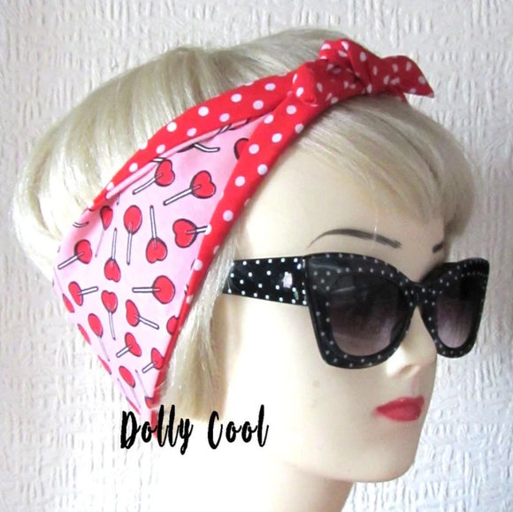 Dolly Cool - Heart Lollipop - Hair Tie