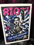 RD Riot A4 Print - Art By Rose Demon