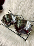 Cat Ear Double Bowls - small