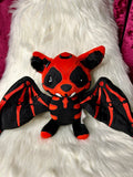 Sky Puppy Plushie (Bat) - red