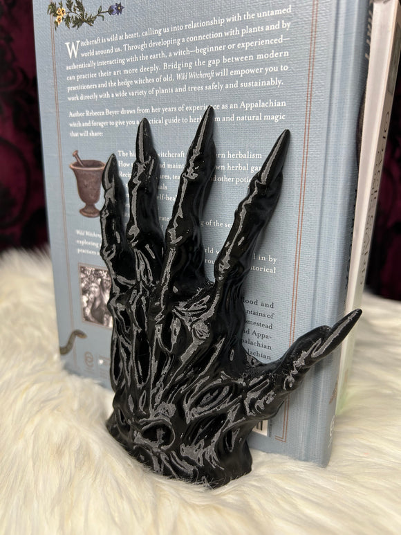 Monster Hand Book Ends (pair) - Black