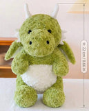 Cuddly Mini Plush Dragon - White