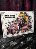 RD Not Your Princess A4 Print - Art By Rose Demon