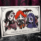 RD Ruby Gloom A4 Print - Art By Rose Demon