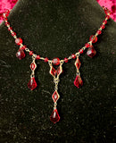 Opulence - Ravishing Red - Necklace