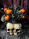 Twin Skulls - Home Decor Display