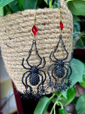 Creepy Crawly Dangles - hook Earrings