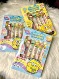Spongebob Squarepants Stationary - 6pce Pen Set