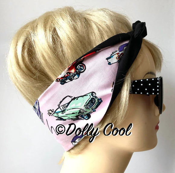 Dolly Cool - 50s Hot Rod Car - Hair Tie
