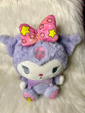 25cm Plushie Kuromi Purple