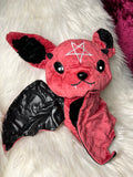Sky Puppy Plushie (Bat) - small - red