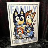 Tired but Loved A4 Print - Art By Rose Demon