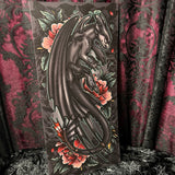 Toothless Mini Scroll - Art By Rose Demon