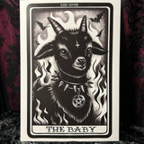 The Baby A4 Print - Art By Rose Demon