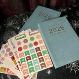 2026 - A5 365 Daily Planner - Blue