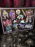RD Take Me Back To The 90's (Black Version) A3 Print - Art By Rose Demon