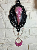 Home Decor - Raven Skull wall hanger