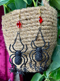 Creepy Crawly Dangles - hook Earrings