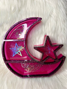 Deluxe Moon & Star Shelf / Trinket Tray