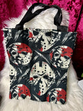 Canvas Tote Bag - multi Jason Faces