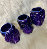 See, Speak & Hear no evil - Candle Holders (set) Glow in the Dark