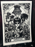 Gorillaz A3 Print - Art By Rose Demon