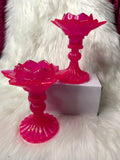 Deluxe Lotus Candle Holders (pair)