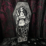 Mad Alice - Coffin Cutout - Art By Rose Demon